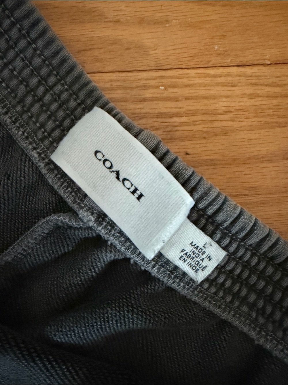 coach track shorts